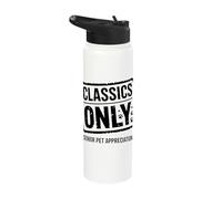 Classics Only Original Seniors Vet Tech Med Stainless Steel Insulated Water Bottle