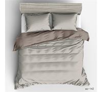 Classics Plaid Duvet Cover Geometry Stripe Bedding Set for Kids Boys Girls Teens The Modern Concise Style Comforter Set for All Seasons Soft Bedroom Decor 3 Pieces (Colour 14,King:220x240cm(3Piece))