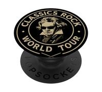Classics Rock World Tour, Classical Music Composer Beethoven PopSockets Adhesive PopGrip