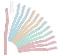 Classicseali 10PCS Face Dermaplaning Tool, Multifunctional Face Razors for Women Dermaplaning, with Protective Cover, Eyebrow Blade, for Faces, Eyebrows, Chin, Jawline, Underarms, 4 Colors