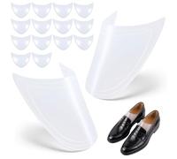Classicseali 20PCS Plastic Shoe Stretchers,Plastic Crease Protectors, Clear Shoes Form Holder, for Unisex, Crease Protector, Flexible Shoetree Shapers Stretcher, Adjustable Boot Shapers Holder