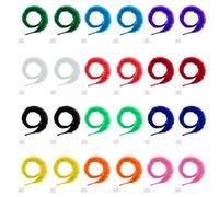 Classicseali 24PCS Worm on a String,Cat Worm Toy, Soft Magic Twisty Worms, Twisty Worms Toys for Parties and Pet Entertainment for Kids and Cats, Colorful