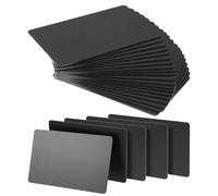 Classicseali 25pcs NFC Cards, Rewritable NFC Tag Black NTAG 215 PVC Cards, Simple and Convenient Programmable Tags 504 Bytes, Compatible with Smartphones Devices,Black