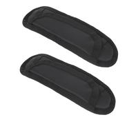 Classicseali 2Pac Shoulder Strap Pad, Removable Backpack Strap Pads for Bags, Anti-Slip Bag Straps Pads, Universal Replacement Shoulder Pad, Cushion for Backpacks, Luggage, Guitar, Camera Bags, Black