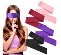 Classicseali 4pcs Silk Blindfold and Hand Ties for Bedroom,Silk Bindfolds for Adult Play,59 In Satin Blindfold Eye Masks for Sleeping, Adjustable Soft Sleep Masks for Travel,Nap,Meditation(Multicolor)