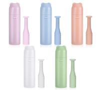 Classicseali 5PCS Contact Lenses Remover Tool,Eye Plunger,Sufficient Suction Soft Suction Cup, Contacts Insertion Tool with Cute Shell,for Remove Artificial Eyes Scleral Lenses,5 Colors