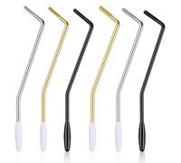 Classicseali 6PCS Whammy Bar,5 & 6 MM Whammy Bar Stratocaster | 5mm Tremolo Arm Screw In, with Tip for Stratocaster Electric Guitar Tremolo System, 3 Colors