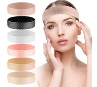 Classicseali 6pcs Wig Grip Headband, Silicone Wig Grip Band No Slip to Hold Wigs in Place Women Men Wigs Bands Sweat-proof Hold Cap Hairband, 6 Colors