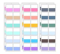 Classicseali 720PCS Tabs for Annotating Books,Sticky Tabs Page Markers,Writable Book Tab, Medium Labels for Notebooks, Bibles, Binders, Folders, Planners and Diaries, Multicolor