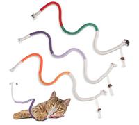 Classicseali Pack of 3 Cat Toys Catnip, 70 cm Catnip Teething Rope Toy, Cat Toy for Cats of All Ages for Cleaning Teeth, Dental Care and Against Bad Breath