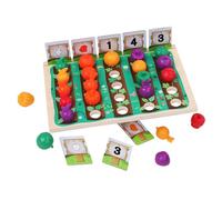 Classification Games, Realistic Interactive Learning Fun and Cute - Educational Toys with Interactive Symbolic Game, for Home Travel Camping Picnic Children Family Party