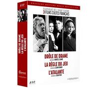 Classiques de l'avant-Guerre 3 DVD (Drôle de Drame + La règle du Jeu + L'Atalante)