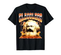 Classless Karl Marx Communism Communist Socialism 90s T-Shirt