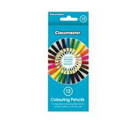 Classmaster Colouring Pencils Assorted (12 Pack)