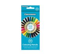 Classmaster Colouring Pencils Assorted (24 Pack)