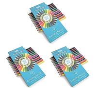 Classmaster Colouring Pencils For Adults & Kids, Long-Lasting Colouring Pencils For Children, Softer Leads For Perfect Colour Laydown, Pre-Sharpened - 12PK (Pack of 3)