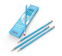 Classmaster GP12HBET HB Graphite Pencils with Erasers - Ideal for Art, Drawing, and Shading (Pack of 12)
