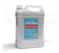 Classmaster White Washable Red Label PVA Glue 5L Bottle Screw Cap