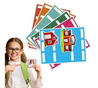 Classroom Attendance Chart - Practical Class Management Chart | Funny "Who Is Here" | Multipurpose Tourist Charts Suitable for Teachers, Students and Routi