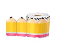 Classroom Border Trim - Cute Fun Stationery Decorations - Bulletin Board Borders | For Offices Installation Indoor And Outdoor Family Teachers Student
