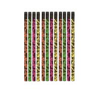 Classroom Capers 12 x Colourful Camouflage HB Pencils. Ideal Class Gift/Party Bag Filler
