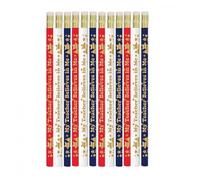 Classroom Capers 12 x My Teacher Believes in Me HB Pencils with Erasers. Class Gift/Party Bag Filler