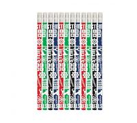 Classroom Capers 12 x STEM HB Pencils. Perfect Class Gift/Present, party bag filler