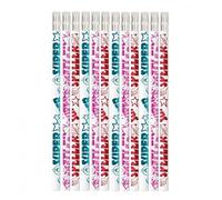 Classroom Capers 12 x Super Speller HB Pencils with Erasers. Class Gift/Party Bag Filler
