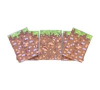 Classroom Capers 6 x Pixel Block Camouflage Mini Notepads/Memos Pads/Note Books. Party Bag/Stocking Fillers. Perfect For Gaming Fans