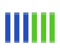 Classroom Chair Bands - Foot Stretch Bands 6 Pack | Ergonomic Study Desk Accessories, Flexible Sensory Tool for Kids Students Boys Girls Home School Workplace Bedroom Living Room Comfort Support