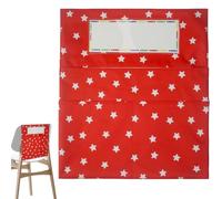 Classroom Chair Organizer, Storage Seat Pocket for School Students and Teachers, Multi-Compartment Pouch for Supplies Management in Kindergarten, Library, and Office Settings