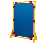 Classroom Divider (Blue) for Room Separation - Legs Included & Reduces Noise - Play Panels & Partitions for Kids - Classroom Partitions or Kids Room Divider for Kids - Classroom Room Divider Panel