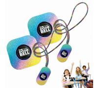 Classroom Doorbell for Teachers, The Doorbell - Sparkly Rainbow Teacher's Remote, Wireless Classroom Doorbells with Lanyard, 38 Ringtones 4 Volume Levels for Home, Kid Room, Office (2pcs)