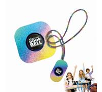 Classroom Doorbell for Teachers, The Doorbell - Sparkly Rainbow Teacher's Remote, Wireless Classroom Doorbells with Lanyard, 38 Ringtones 4 Volume Levels for Home, Kid Room, Office (1pc)