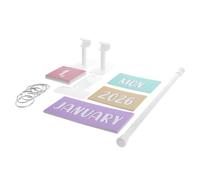 Classroom Flipped Calendar Chart 2026-2029 with Adjustable Rod