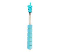 Classroom Kids Pointer Stick - Reading Touch Pointer, Extendable Finger Rod | Stainless Steel Teaching Tool, Interactive Guide Stick for Early Education with Soft Tip Kindergarten Students Accessoire