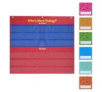 Classroom Management Pocket Chart for Classroom Preschool Attendance Chart Helping Hands Pocket Attendance