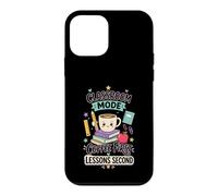 Classroom Mode Coffee First Lessons Case for iPhone 12 mini