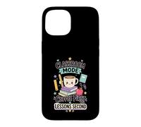 Classroom Mode Coffee First Lessons Case for iPhone 15
