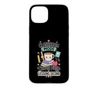 Classroom Mode Coffee First Lessons Case for iPhone 15 Plus