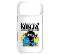Classroom Ninja Academics In Disguise Back To School Student Case for iPhone 17 Pro Max