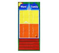 Classroom Pocket Chart Learning Pocket Chart with Pockets Teaching Resources Teaching Standard Classroom for School Or Home Education