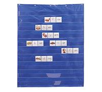 Classroom Pocket ChartTeaching Resources Learning Pocket ChartHome Education Hanging Pocket Chart with 10 Transparent Card Slot for Daily ScheduleActivitiesClass Demonstrations