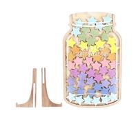 Classroom Reward Jar - 45 Star Rewards Can, Children's Motivational Services for Sewing Tracking Reading Incentives Teacher Aid