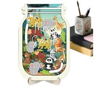 Classroom Reward Pot, Behaviour Jar,Animal Theme Educational System for Home Student Parent Teacher Sleeping