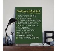 Classroom Rules Poster Art Print Class Motivational Behavior Expectations Inspirational Educational Rules Signs Wall Art Decor For Elementary Middle School Back to School Teacher Supplies (61)