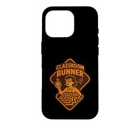 Classroom Runner Teacher Retro Maze Case for iPhone 16 Pro