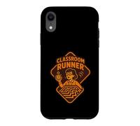 Classroom Runner Teacher Retro Maze Case for iPhone XR