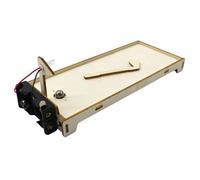 Classroom Science Activity Toy Wooden Putting Rolling Ball Board for Mechanics Lesson School Project Family Interaction Mechanics Model Lab Wood Motion Study Tabletop Putting Learning Board Play