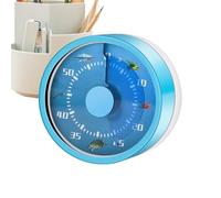 Classroom Timer | 60 Minutes Manual Charging Desk Timer | Mechanical Visual Management Tool with 72 Decibel Alarm | for Teachers Adults Children Kitchen Shower Cooking Oven
